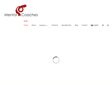 Tablet Screenshot of mentorcoaches.com